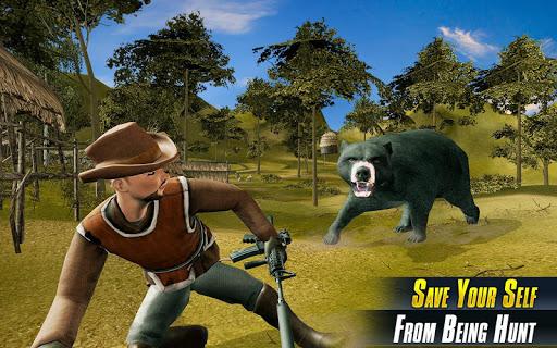 Angry Lion Attack: Wild Animal Shooting Games - Image screenshot of android app