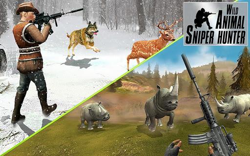 Angry Lion Attack: Wild Animal Shooting Games - Image screenshot of android app