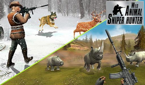 Angry Lion Attack: Wild Animal Shooting Games - Image screenshot of android app