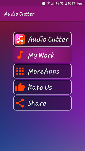 AudioCutter MP3 Ringtone Maker - عکس برنامه موبایلی اندروید