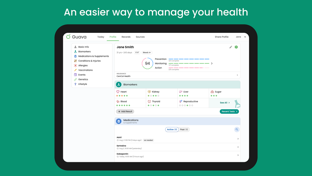 Guava: Health Tracker - عکس برنامه موبایلی اندروید