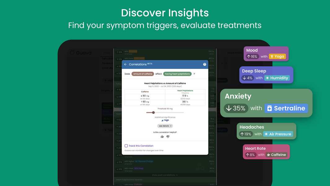 Guava: Health Tracker - عکس برنامه موبایلی اندروید