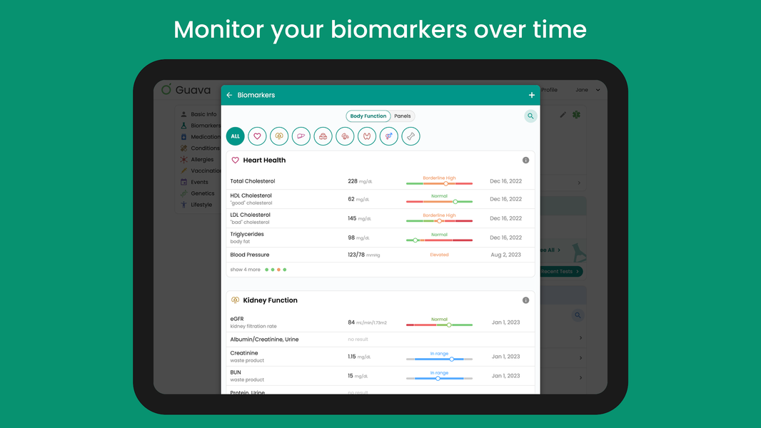 Guava: Health Tracker - عکس برنامه موبایلی اندروید
