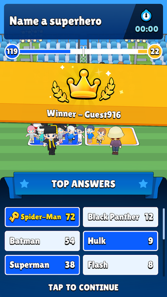 Guess the Answers :Trivia Quiz - Gameplay image of android game