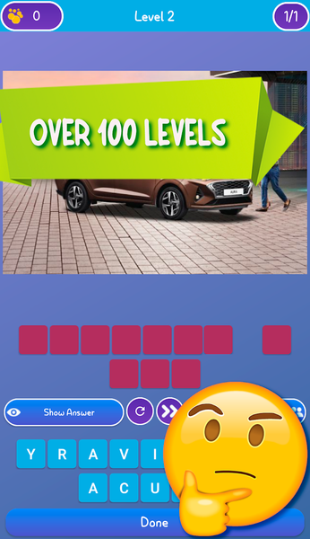 Guess car brand game - عکس بازی موبایلی اندروید