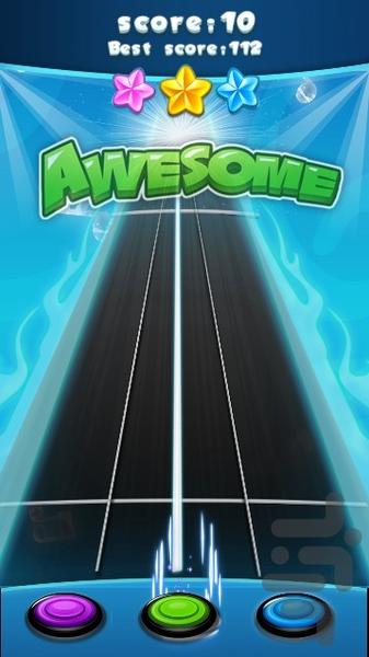 بازی قهرمان گیتار - Gameplay image of android game