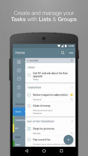 2Do - To do List & Reminders - Image screenshot of android app