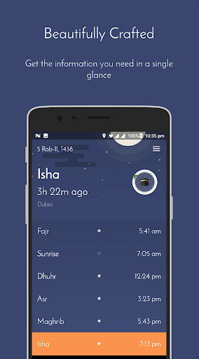 iPray: Prayer Times & Qibla - Image screenshot of android app