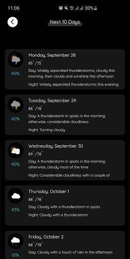All Weather - Image screenshot of android app