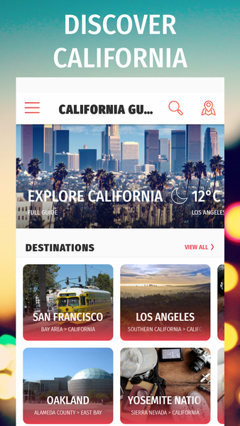✈ California Travel Guide Offl - عکس برنامه موبایلی اندروید