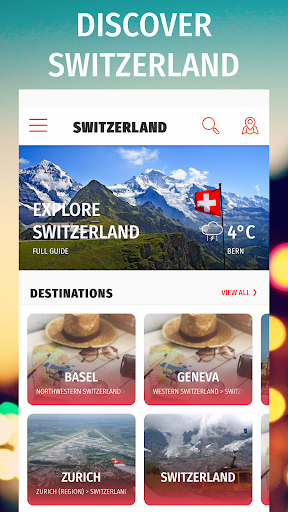 ✈ Switzerland Travel Guide Offline - عکس برنامه موبایلی اندروید
