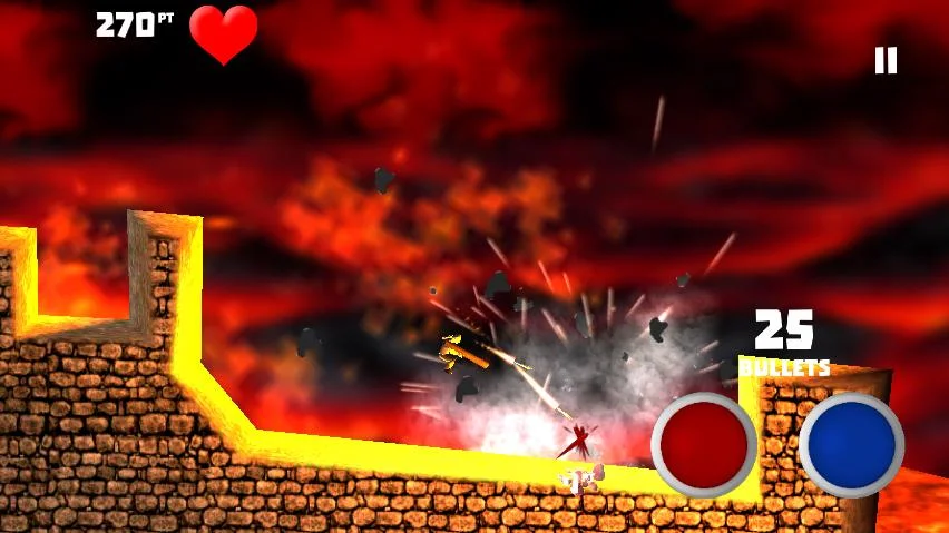 Bullet Time Bob Demo - Gameplay image of android game