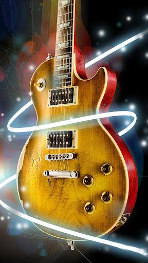 Guitar Live Wallpaper - Image screenshot of android app