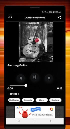 Guitar Ringtones - Image screenshot of android app