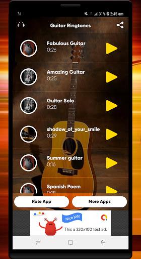 Guitar Ringtones - Image screenshot of android app