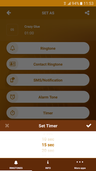 Guitar Ringtones - Image screenshot of android app