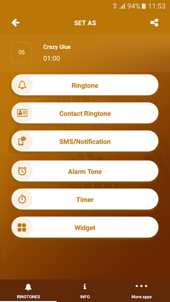 Guitar Ringtones - Image screenshot of android app