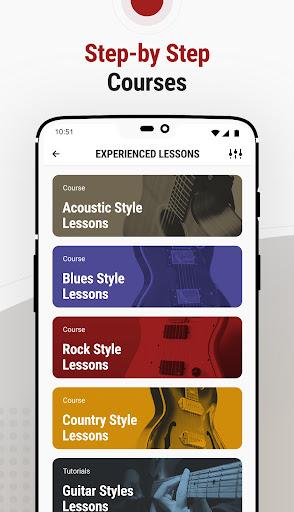Guitar Lessons by GuitarTricks - Image screenshot of android app