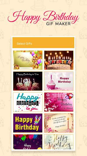 Happy Birthday Gif & Images - Image screenshot of android app