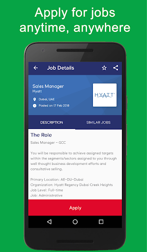 GulfTalent - Job Search App - Image screenshot of android app