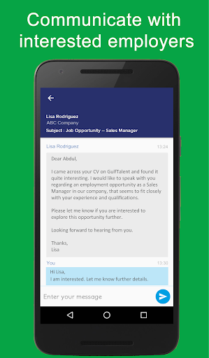 GulfTalent - Job Search App - Image screenshot of android app