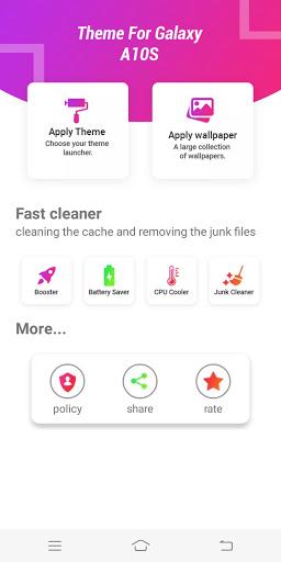 launcher Theme For Galaxy A10s - Image screenshot of android app