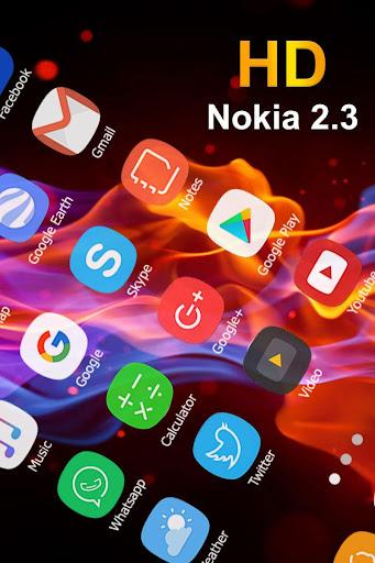 launcher Theme For Nokia 2.3 - Image screenshot of android app