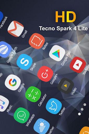 launcher Theme For Tecno Spark 4 lite - Image screenshot of android app