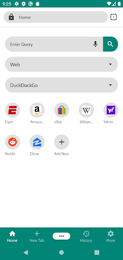 Search Master Browser - عکس برنامه موبایلی اندروید