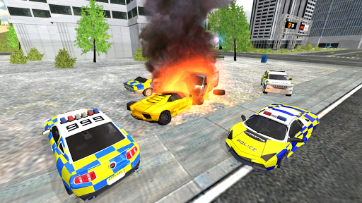 Police Car Driving - Police Chase - عکس بازی موبایلی اندروید