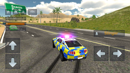 Police Car Driving - Police Chase - عکس بازی موبایلی اندروید
