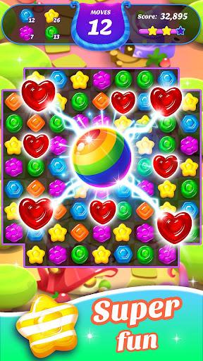 Gummy Candy Blast-Fun Match 3 - Gameplay image of android game