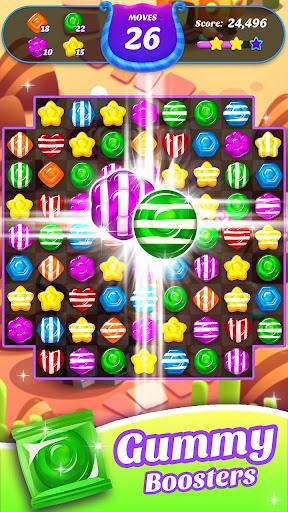 Gummy Candy Blast-Fun Match 3 - Gameplay image of android game