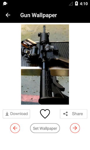 Gun Wallpaper HD - Image screenshot of android app