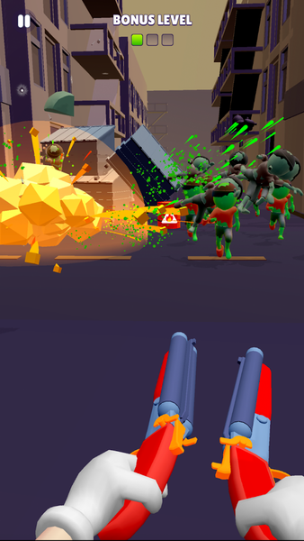 Gunshot Run - Action Shooter - Gameplay image of android game