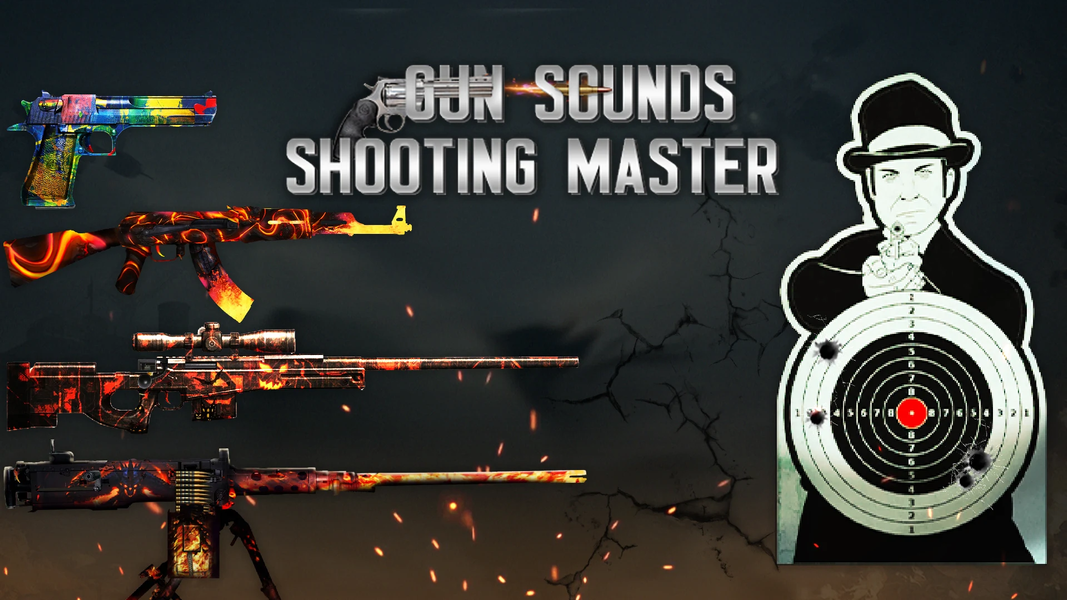 Gun Sounds: Shooting Master - Gameplay image of android game