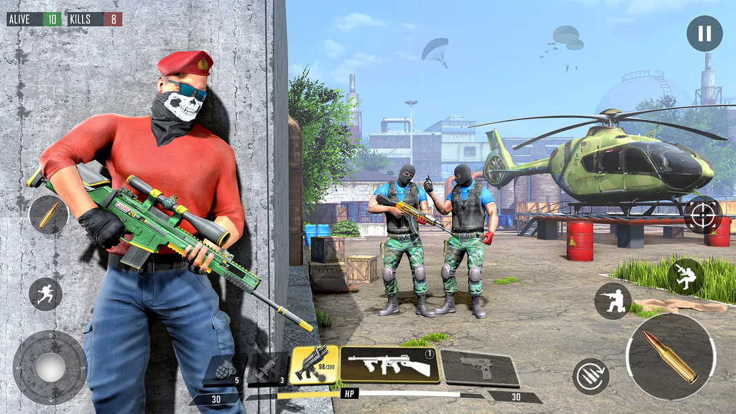 Gun Shooter: Gun Games Offline - Gameplay image of android game