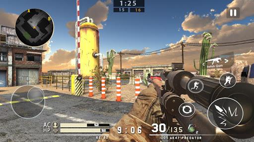 Gun Strike Sniper Shoot - Gameplay image of android game