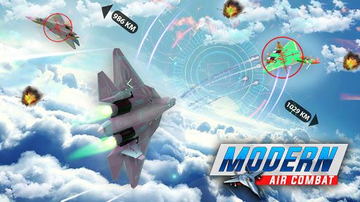 Sky Fighter Jet Airplane Games - عکس بازی موبایلی اندروید