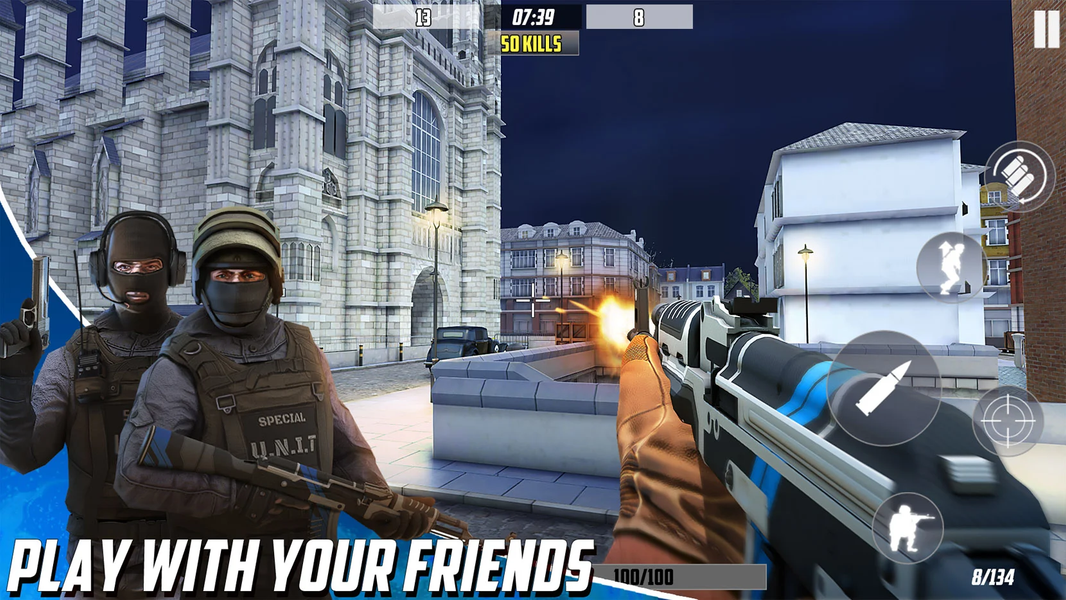 Hazmob: FPS Gun Shooting Games - Image screenshot of android app