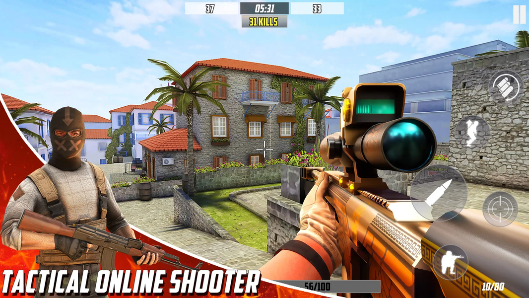 Hazmob: FPS Gun Shooting Games - Image screenshot of android app