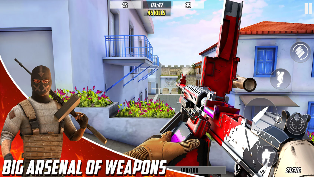 Hazmob: FPS Gun Shooting Games - Image screenshot of android app