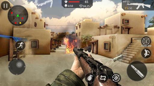 Gun Strike Ops: WW2 - World War II fps shooter - Gameplay image of android game