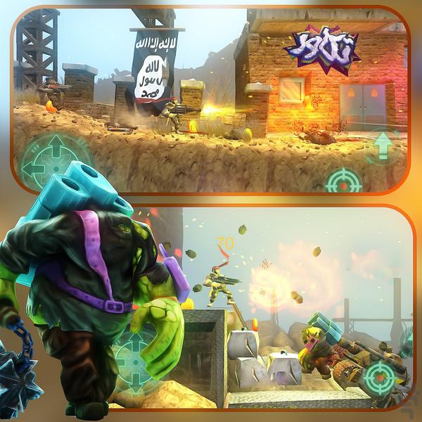 تکاور (بازی آفلاین) - عکس بازی موبایلی اندروید