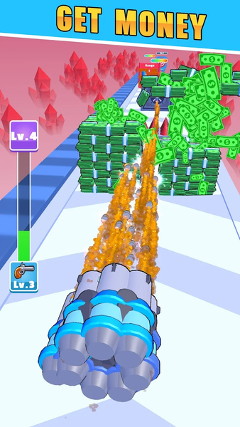 Weapon Run Master: GunClans - Gameplay image of android game