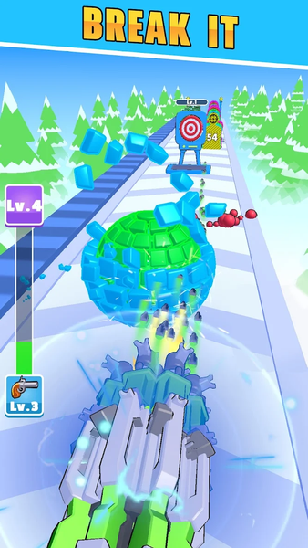 Weapon Run Master: GunClans - Gameplay image of android game