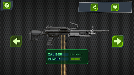 Machine Gun Simulator - Gameplay image of android game