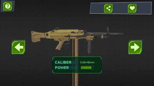 Machine Gun Simulator - Gameplay image of android game