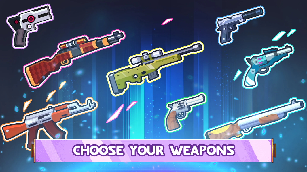 Gun Craft - Stickman Battle - Gameplay image of android game