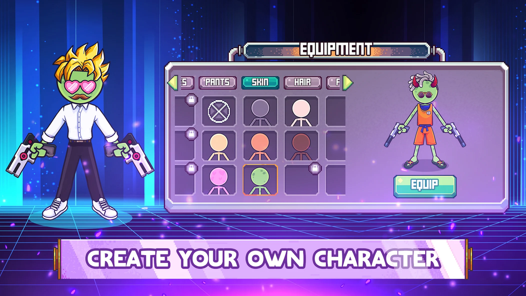 Gun Craft - Stickman Battle - عکس بازی موبایلی اندروید